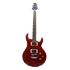 1583229666377-Greg Bennett Ultramatic UM3-TR Trans Red Electric Guitar.jpg
